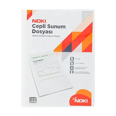 Noki Sunum Dosyası 60 Lı Cepli Beyaz - 1