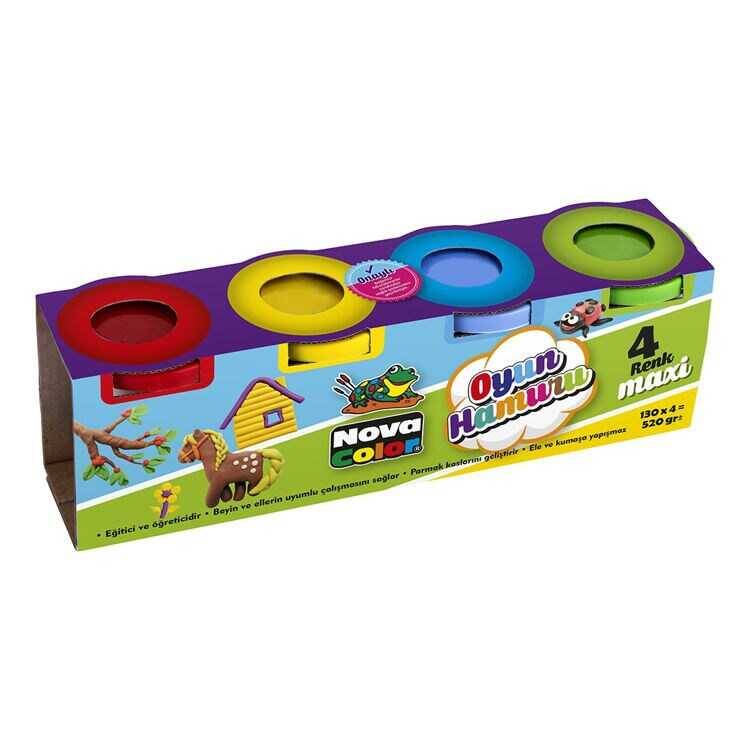 Nova Color Oyun Hamuru 4 Renk - 1