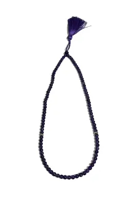 Ametist 6 mm 99Lü Tesbih Doğal Taş Tesbih - Doğal Taş (1)