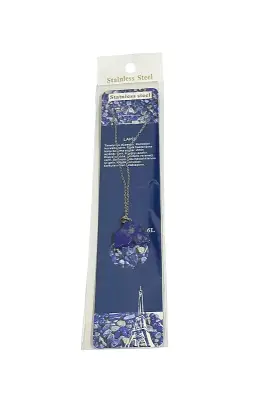 Lapis Lazuli Kuyruğu Figür Taşlı Çelik Zincir Doğal Taş Kolye - Doğal Taş (1)