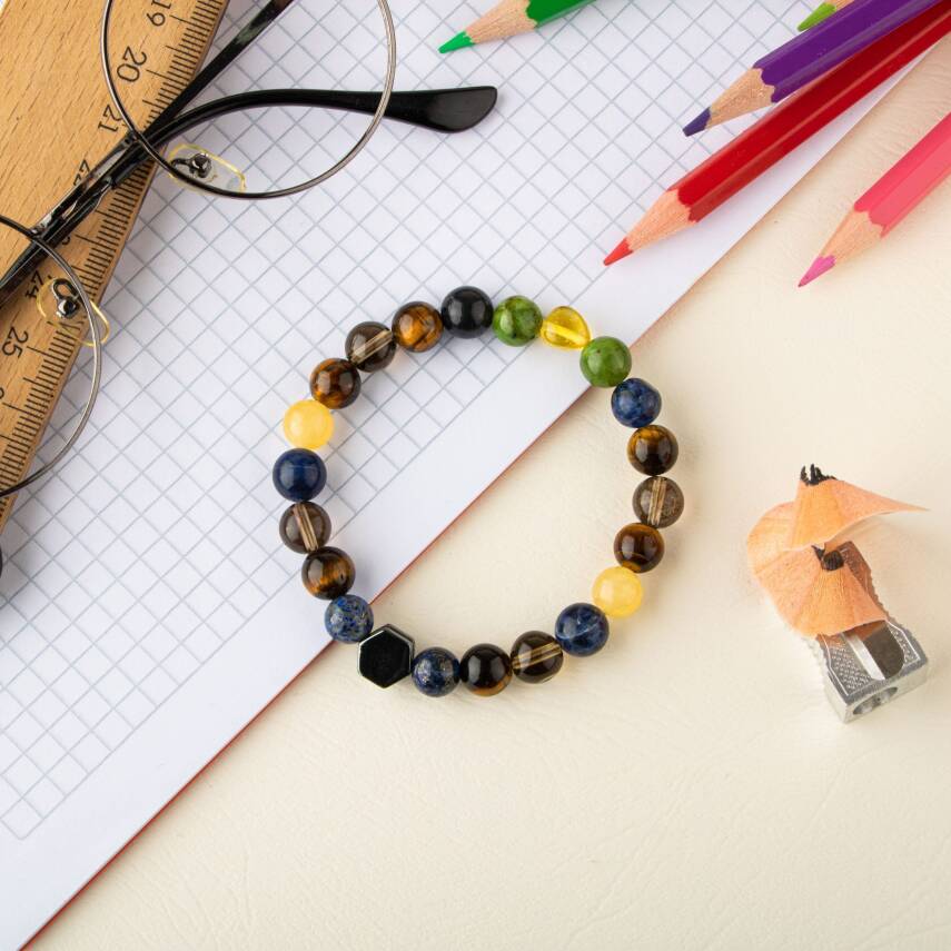 Öğrenci Doğal Taş Bileklik - 3