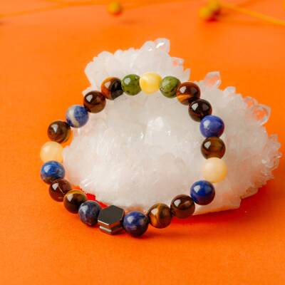 Öğrenci Doğal Taş Bileklik - 4