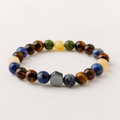 Öğrenci Doğal Taş Bileklik - 5