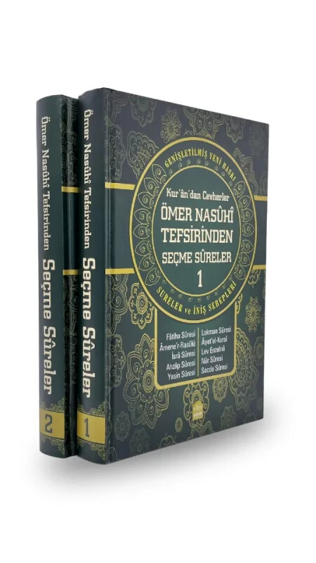 Ömer Nasuhi Bilmen Kurandan Cevherler 2 Cilt Takım - Yasin Yayınevi