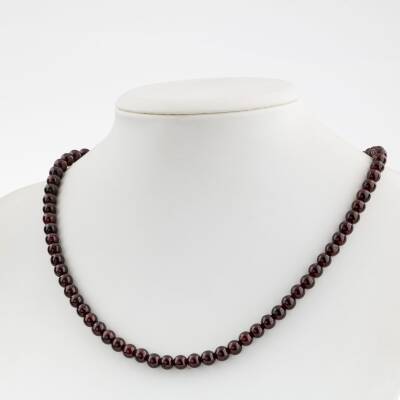 Opal Sarı 6 mm Dizi Doğal Taş Kolye - Osmanlı Doğaltaş