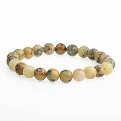 Opal Sarı 8mm Doğal Taş Bileklik - 2