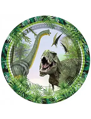 Orca Vahşi Jurassic Park Tabak 23 cm - 1
