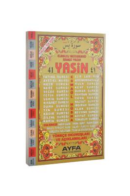 Orta Boy 41 Yasin 2 Renk - Türkçe - Ayfa Basın Yayın Dağıtım