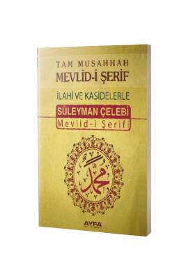 Orta Boy Süleyman Çelebi Mevlidi - Ayfa Basın Yayın Dağıtım