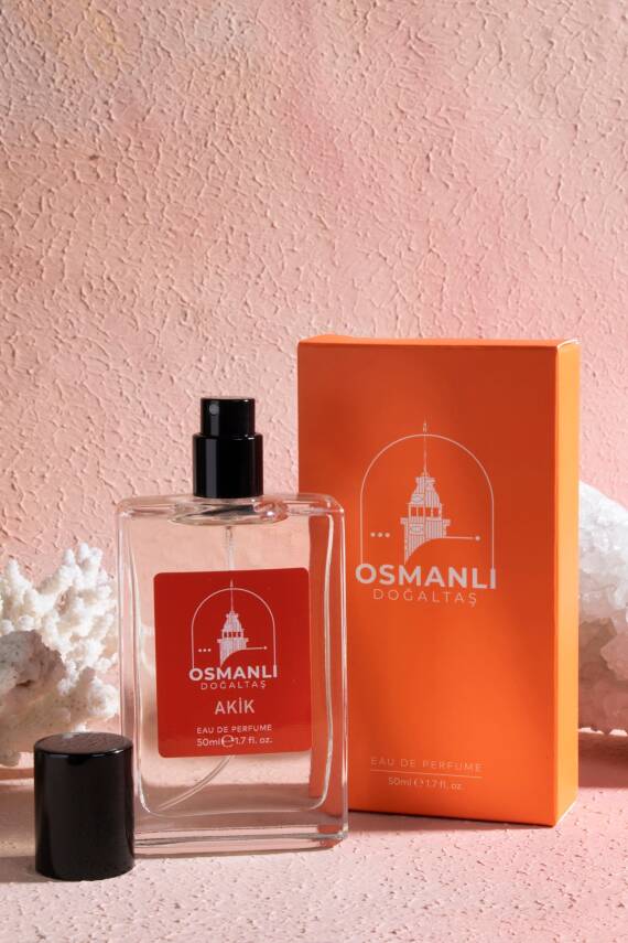 Osmanlı Doğal Taş Akik Parfüm 50 ml - 4