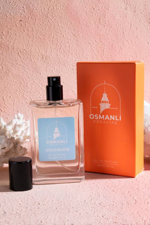 Osmanlı Doğal Taş Akuamarin Parfüm 50 ml - 4