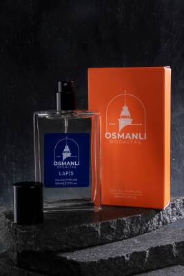 Osmanlı Doğal Taş Lapis Parfüm 50 ml- Erkek - 3