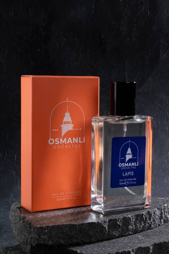 Osmanlı Doğal Taş Lapis Parfüm 50 ml- Erkek - 4