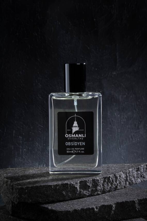 Osmanlı Doğal Taş Obsidyen Parfüm 50 ml - 2
