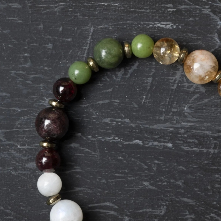 Osmanlı Doğal Taş Sertifikalı Akrep Burcu Doğal Taş Bileklik - 3