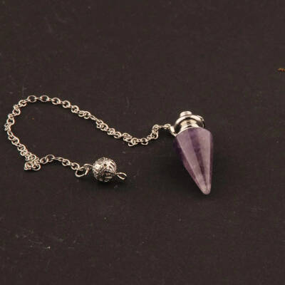 Osmanlı Doğal Taş Sertifikalı Ametist Pandül - 2
