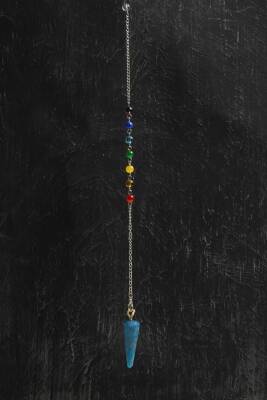 Osmanlı Doğal Taş Sertifikalı Apatit Pandül - 4