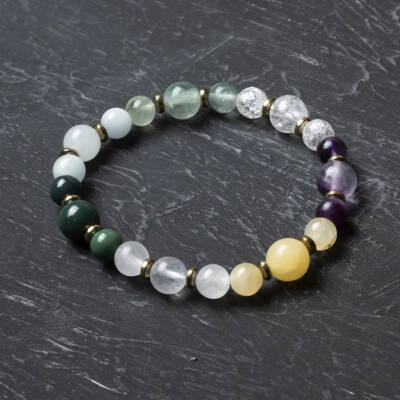 Osmanlı Doğal Taş Sertifikalı Balık Burcu Doğal Taş Bileklik - Osmanlı Doğaltaş