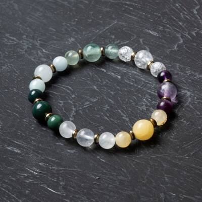 Osmanlı Doğal Taş Sertifikalı Boğa Burcu Doğal Taş Bileklik - Osmanlı Doğaltaş