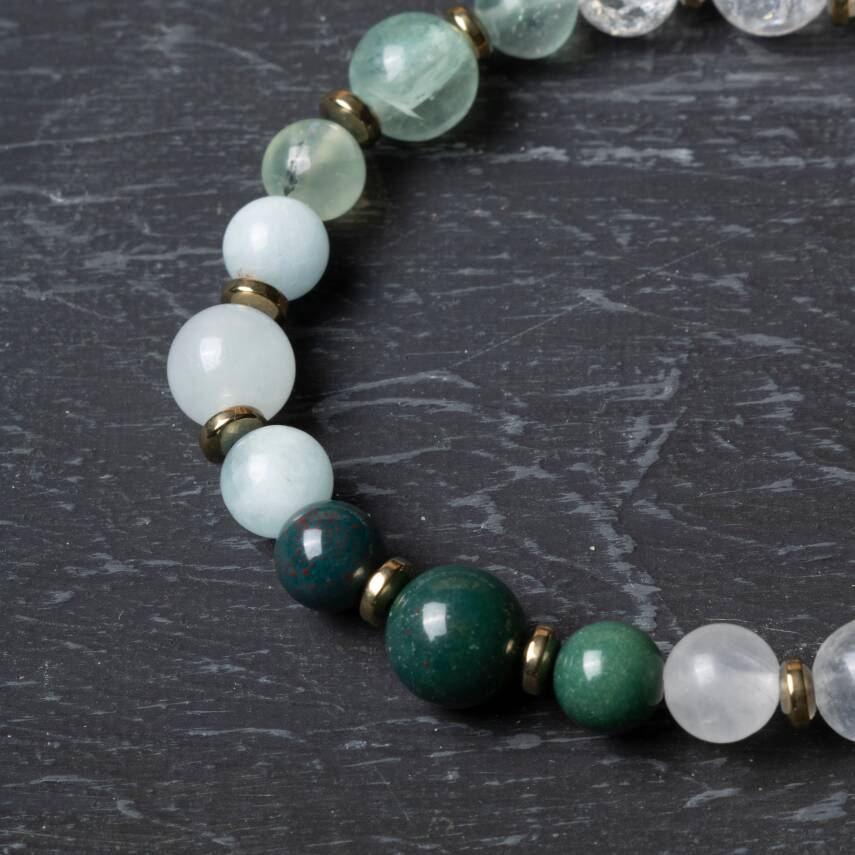 Osmanlı Doğal Taş Sertifikalı Boğa Burcu Doğal Taş Bileklik - 2