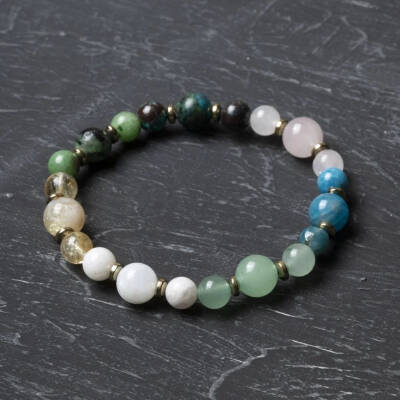 Osmanlı Doğal Taş Sertifikalı İkizler Burcu Doğal Taş Bileklik - Osmanlı Doğaltaş