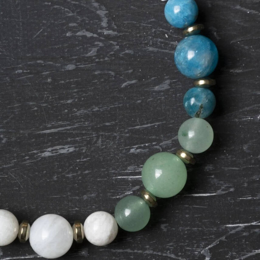 Osmanlı Doğal Taş Sertifikalı İkizler Burcu Doğal Taş Bileklik - 3