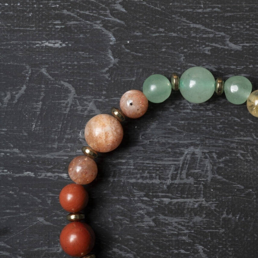 Osmanlı Doğal Taş Sertifikalı Koç Burcu Doğal Taş Bileklik - 3