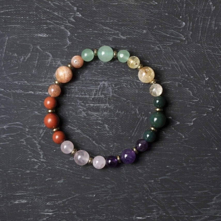 Osmanlı Doğal Taş Sertifikalı Koç Burcu Doğal Taş Bileklik - 5