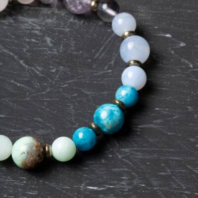 Osmanlı Doğal Taş Sertifikalı Koç Burcu Doğal Taş Bileklik - Osmanlı Doğaltaş