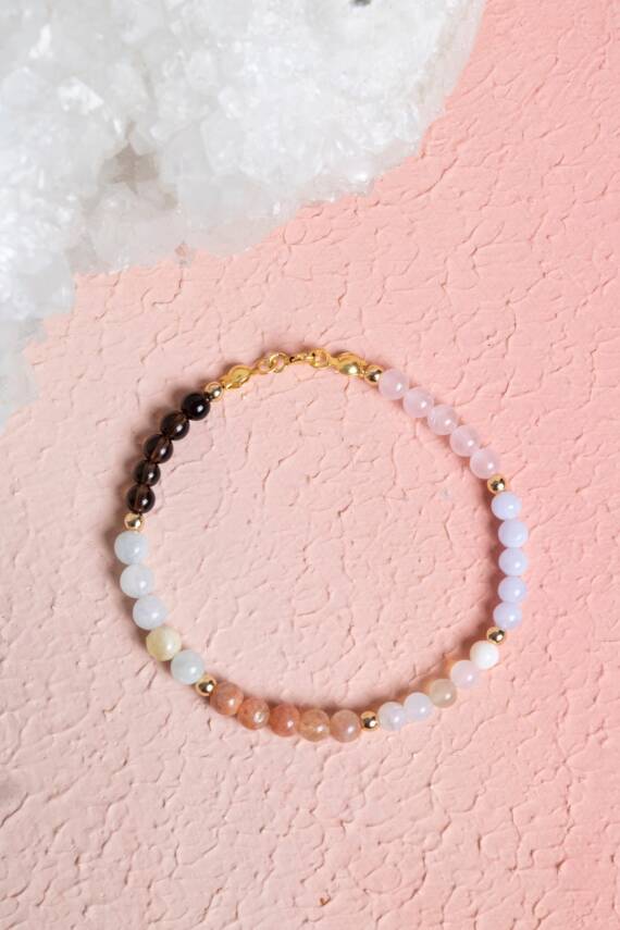 Osmanlı Doğal Taş Sertifikalı Koç Burcu Doğal Taş Bileklik - 3