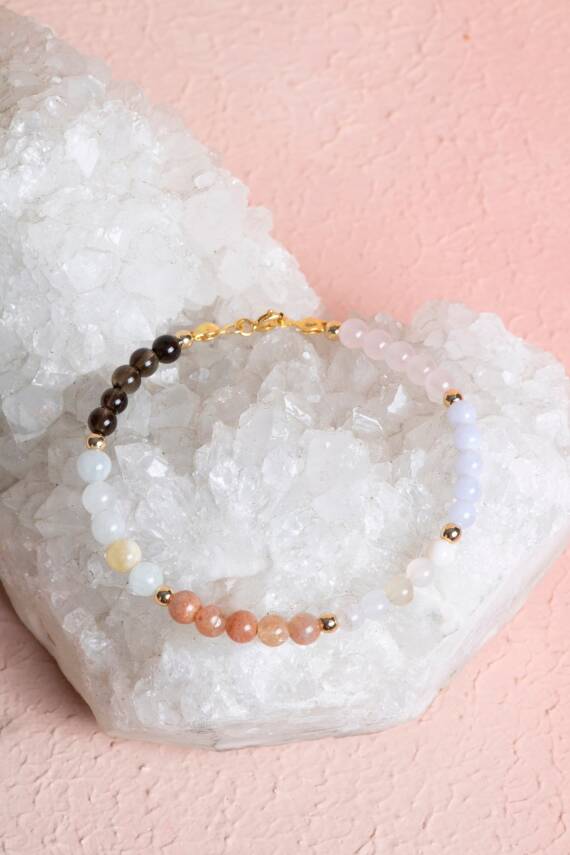 Osmanlı Doğal Taş Sertifikalı Koç Burcu Doğal Taş Bileklik - 4