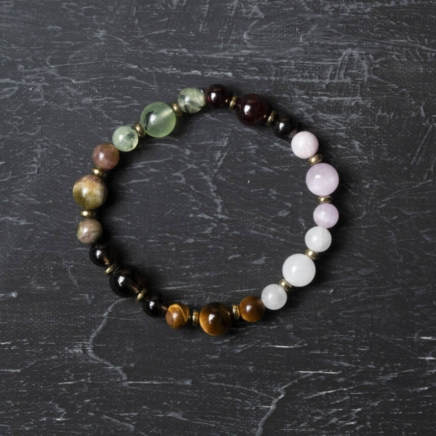 Osmanlı Doğal Taş Sertifikalı Oğlak Burcu Doğal Taş Bileklik - 3