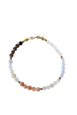 Osmanlı Doğal Taş Sertifikalı Oğlak Burcu Doğal Taş Bileklik - 3