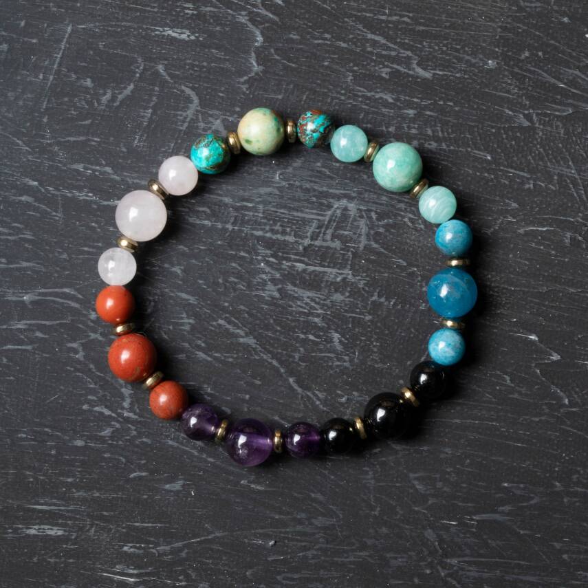 Osmanlı Doğal Taş Sertifikalı Oğlak Burcu Doğal Taş Bileklik - 4