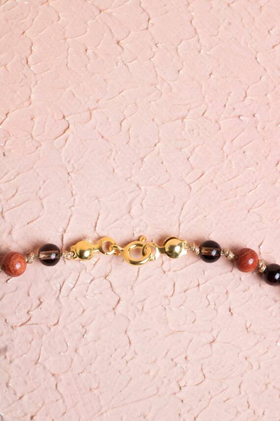 Osmanlı Doğal Taş Sertifikalı Pembe Kuvars Pandül - 2