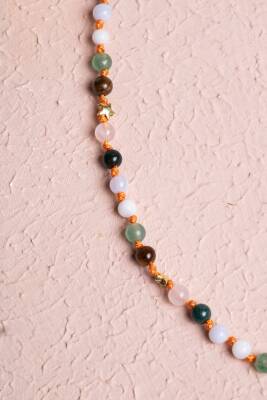 Osmanlı Doğal Taş Sertifikalı Terazi Burcu Doğal Taş Bileklik - 4