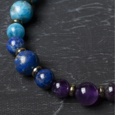 Osmanlı Doğal Taş Sertifikalı Yay Burcu Doğal Taş Bileklik - 4