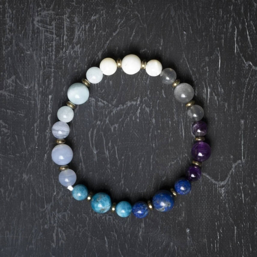 Osmanlı Doğal Taş Sertifikalı Yay Burcu Doğal Taş Bileklik - 5