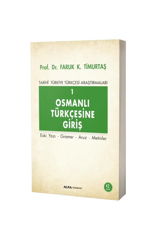 Osmanlı Türkçesine Giriş 1 - Alfa Yayınları