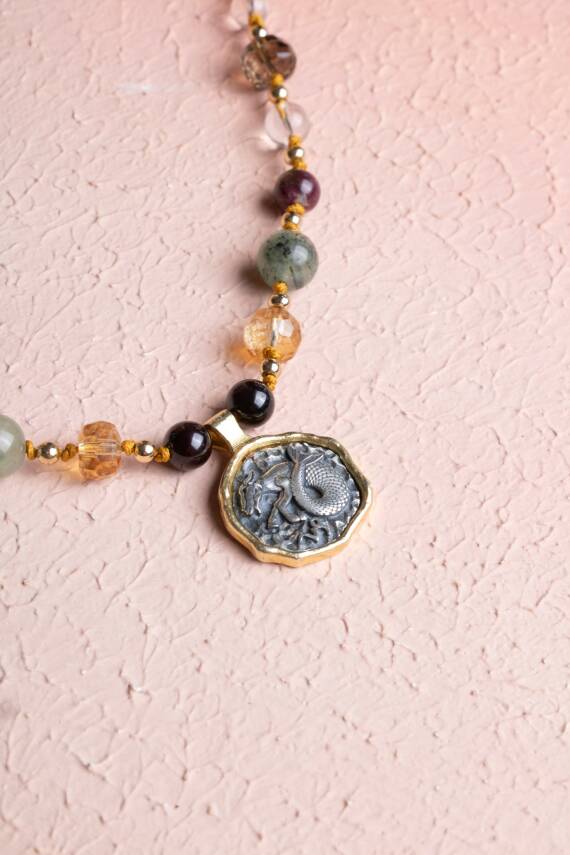 Osmanlı Zarafet Kaplan Gözü Yüzük 925 Ayar Gümüş - 3