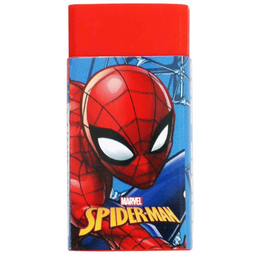 Ottonya 000255-40870D Spıderman Dikdörtgen Silgi Web - 1