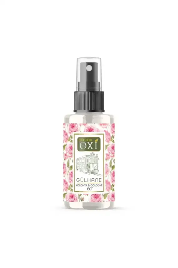 Oxi Natural Premium Sprey Kolonya 50 ml Gülhane - 1