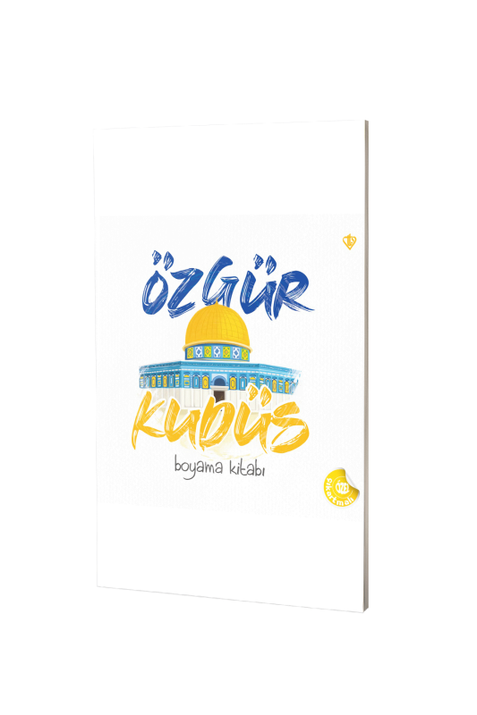 Özgür Kudüs Boyama Kitabı Özel Çıkartmalı - 2