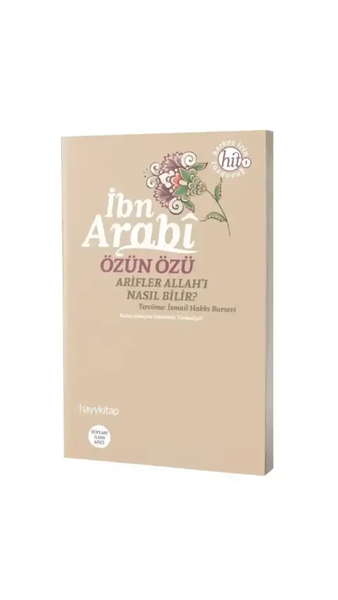 Özün Özü Arifler Allahı Nasıl Bilir - 1