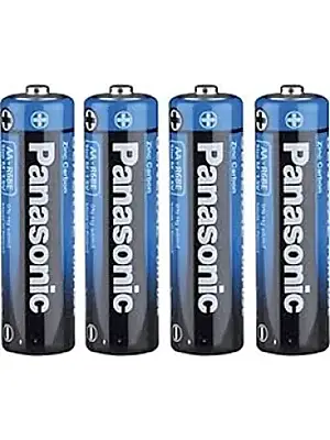 Panasonic AA Manganez Kalem Pil 4 Lü - Panasonic (1)