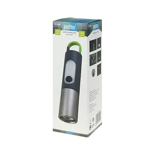 Panther El Feneri PT-839 USB Şarjlı - 4