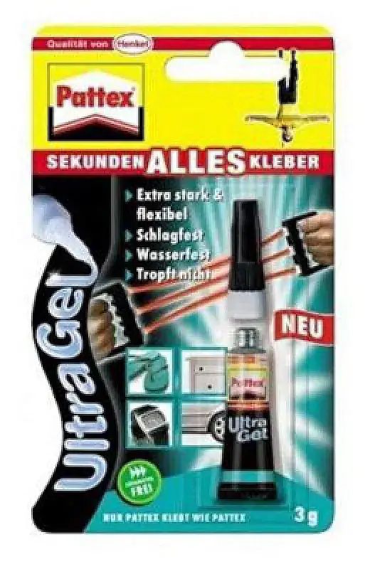 Pattex Ultrajel 3 gr Süper Japon Yapıştırıcı - 2
