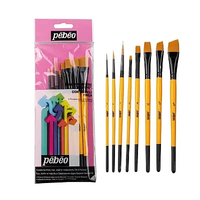 Pebeo Set-6 8 Lı Suluboya Fırça Seti - Pebeo (1)