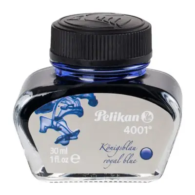 Pelikan 4001 Yazı Mürekkebi 30 ml Royal Mavi - Pelikan