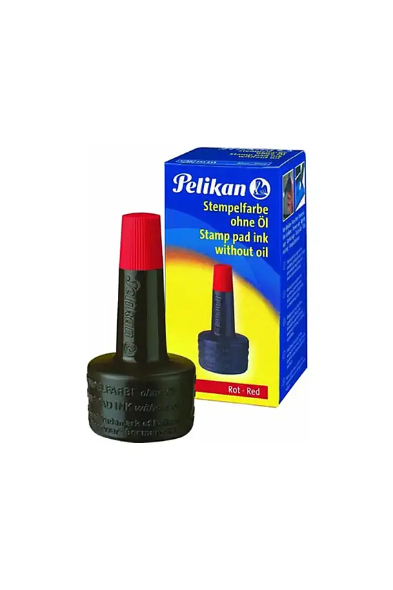 Pelikan Istampa Mürekkebi Kırmızı - 1